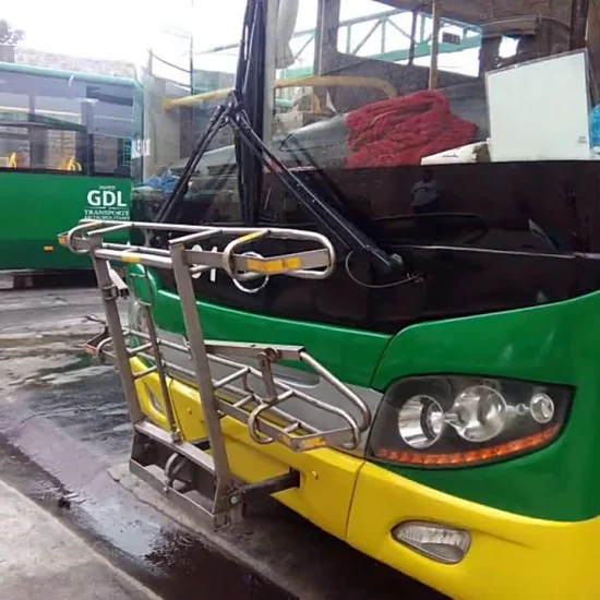 Suportes para bicicletas para ônibus de trânsito em aço carbono em ônibus da China